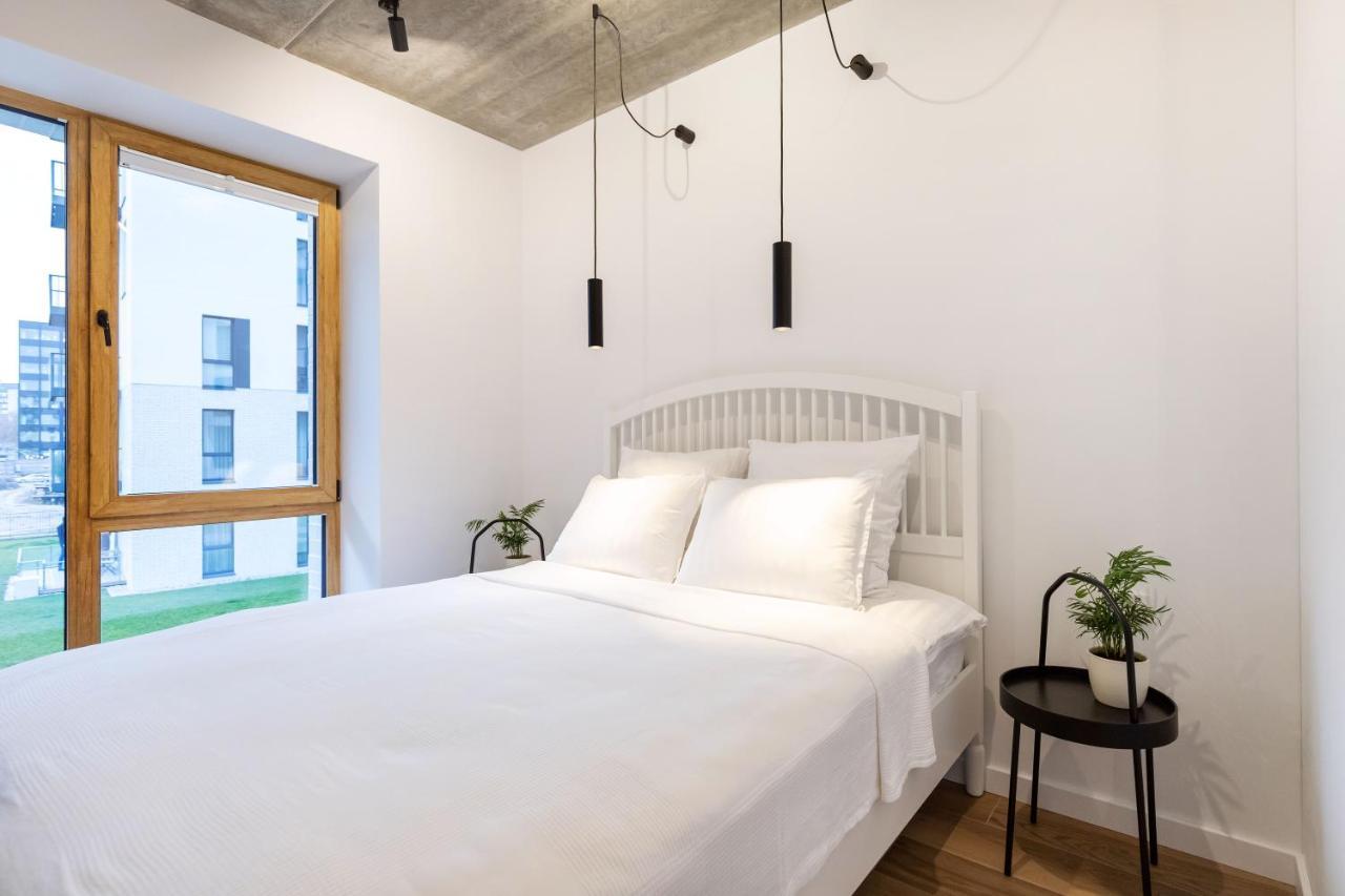 City Center Sanctuary Modern Business-Class Studio With Free Parking In The Heart Of VNO Exterior foto