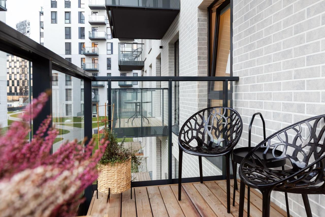 City Center Sanctuary Modern Business-Class Studio With Free Parking In The Heart Of VNO Exterior foto