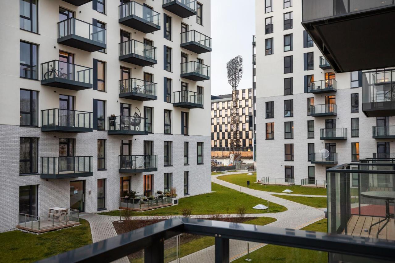 City Center Sanctuary Modern Business-Class Studio With Free Parking In The Heart Of VNO Exterior foto